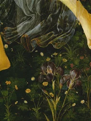 Printemps, détail des Fleurs, vers 1478 (détail)